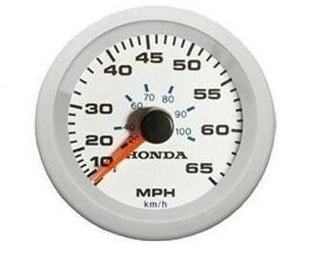 HONDA OEM SPEEDOMETER 1065 MPH WHITE FACE DOMED LENS - 37203 HONDA OEM SPEEDOMETER 1065 MPH WHITE FACE DOMED LENS - 37203