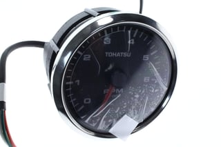 TOHATSU OEM TACHOMETER (1LAMP) (FTC8177) BLACK (FITS ALL REMOTE