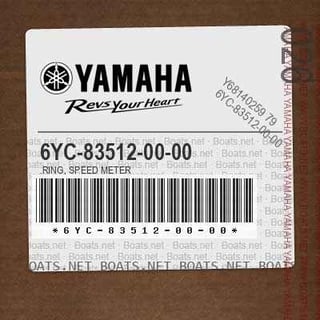YAMAHA OEM .RING, SPEED METER - 6YC-83512-00-00 | boats.net