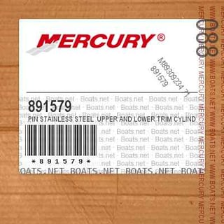 MERCURY OEM PIN STAINLESS STEEL UPPER AND LOWER TRIM
