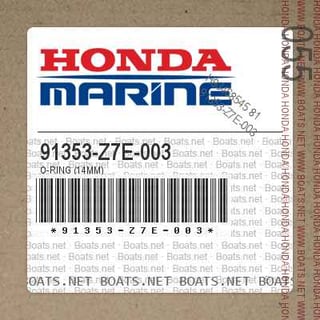 HONDA OEM O-RING (14MM) - 91353-Z7E-003 | Boats.net