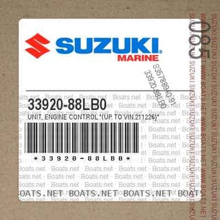 SUZUKI OEM UNIT, ENGINE CONTROL *{UP TO VIN.211226}* - 33920