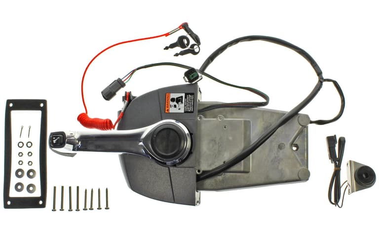 Evinrude 5006186 Top Mount Control Box Single Engine with Key Switch