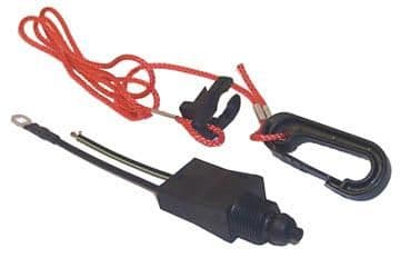6AXB-SIERRA-MP28870 OMC Kill Switch w/Lanyard, Repl. OMC #585134, J/E #432230