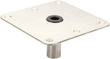 62JY-SWIVL-EZE-SP-67739 Stainless Steel Pin Base 7" X 7" Nylon