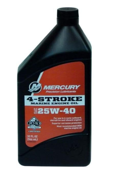 Mercury 8M0078627 - ENGINE OIL 25W40 QUART | Boats.net