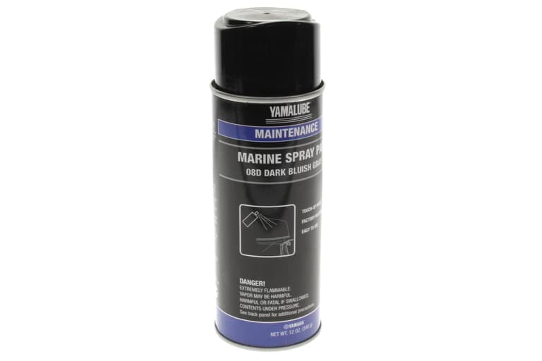 Yamaha ACCMRNPAIT8D OUTBOARD COWLING SPRAY PAINT 8D DARK BLUE GRAY