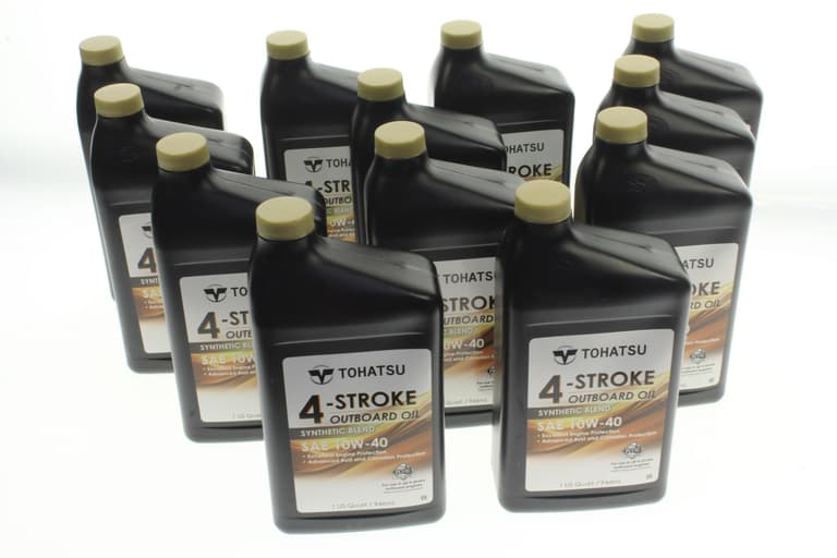 Tohatsu 332823080 10W40 Outboard Motor Oil Quart