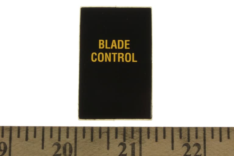 87588-VG3-000 MARK, BLADE CONTROL (ENGLISH)