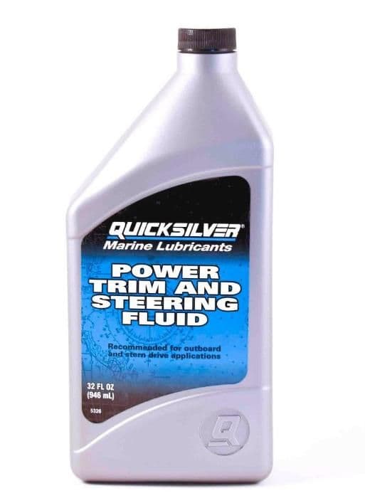 Mercury 858075Q01 POWER TRIM & STEERING FLUID 858075Q01