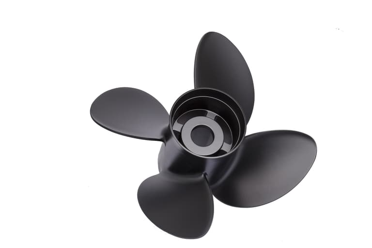 Solas Rubex 4 Propeller 14.5in Diameter 17 Pitch R 4 Blade Aluminum ...