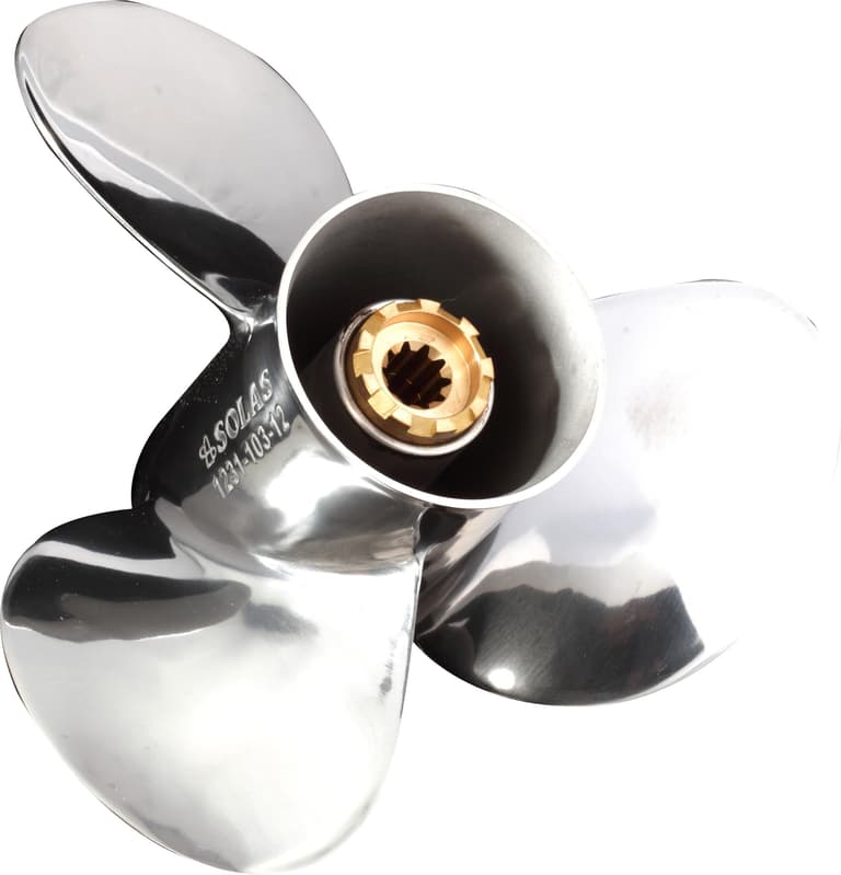 Solas New Saturn Propeller 10.1in Diameter 13 Pitch R 3 Blade Stainless