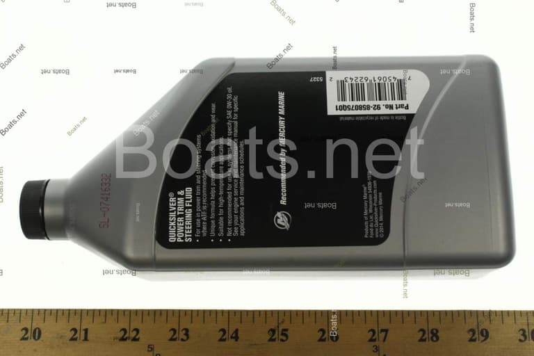 Mercury 858075Q01 QUICKSILVER POWER TRIM AND STEERING FLUID