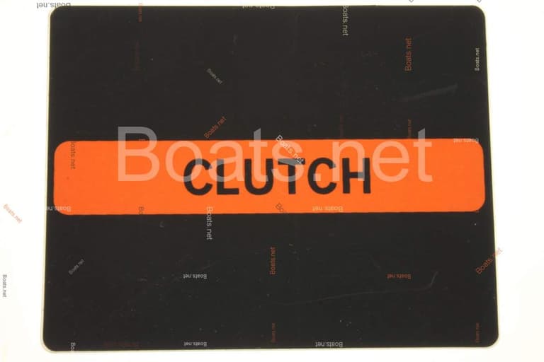 87512-VE1-E00 MARK, CLUTCH INDICATION (ENGLISH)