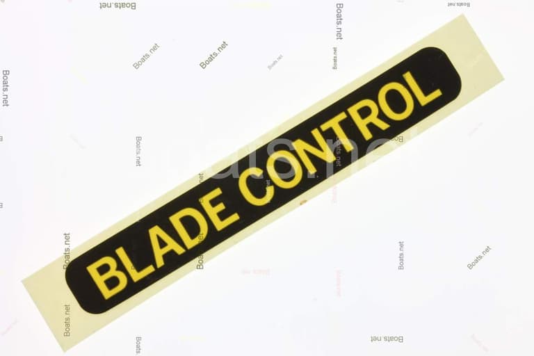 87588-VA3-J00 MARK, BLADE CONTROL (ENGLISH)