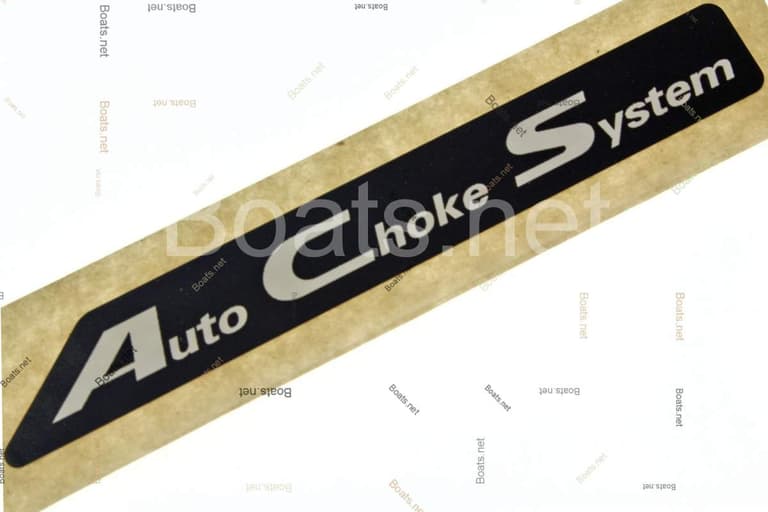87529-Z0Y-840 MARK, AUTO CHOKE