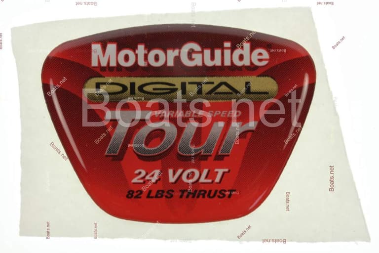 MAF19031 DECAL Top Cover  MotorGuide Digital Tour 24 Volt 82 Lbs Thrust *{  - Design III}*