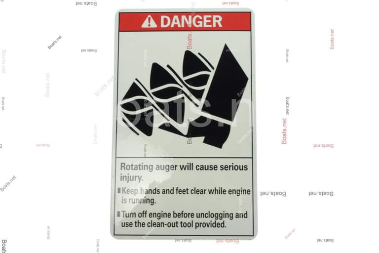 87207-736-612 SEE PART DETAILS - PRI; MARK, HOUSING DANGER (ENGLISH)