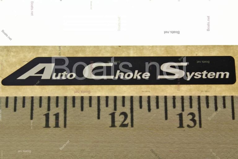 87529-Z0Y-840 MARK, AUTO CHOKE