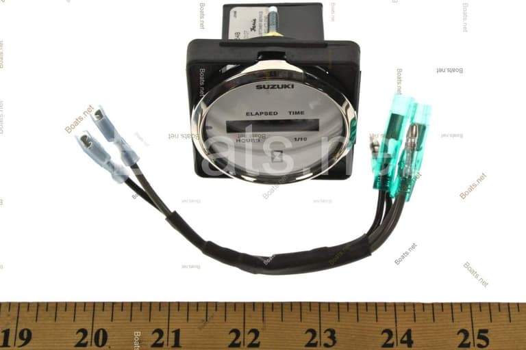 Suzuki Marine 990C080110 Hour Meter White