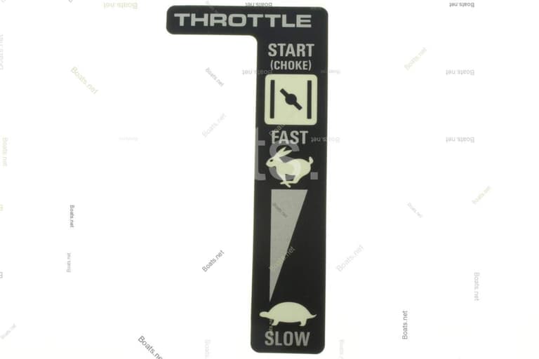 87107-758-010 MARK, THROTTLE INDICATION
