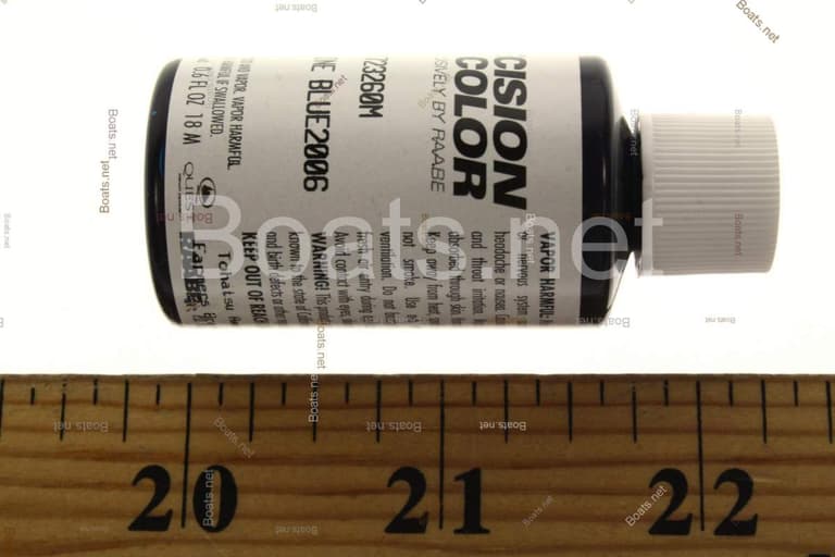 Tohatsu 3AC723260B PAINT, (AQUA MARINE BLUE) .6 OZ. BRUSHINCAP