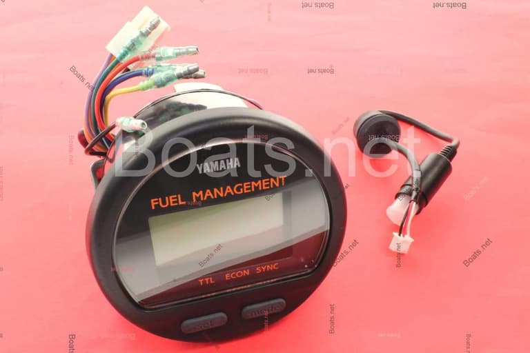 Yamaha Outboard Oem Digital Multifunction Fuel Management Gauge 6Y5