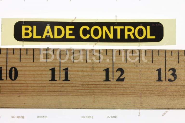 87588-VA3-J00 MARK, BLADE CONTROL (ENGLISH)