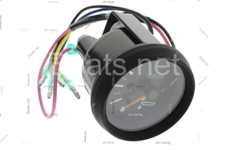 Yamaha Marine 6Y7836704000 Pro Series II Trim Meter Black