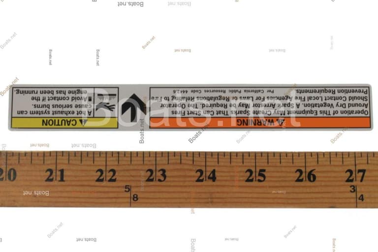 87539-ZS9-R30 LABEL, EX. WARNING (E)