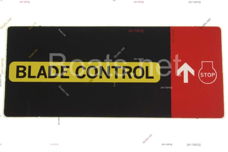 87588-VG4-L00 MARK, BLADE CONTROL (ENGLISH)