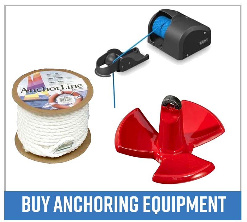 Buy boat anchoring equipment
