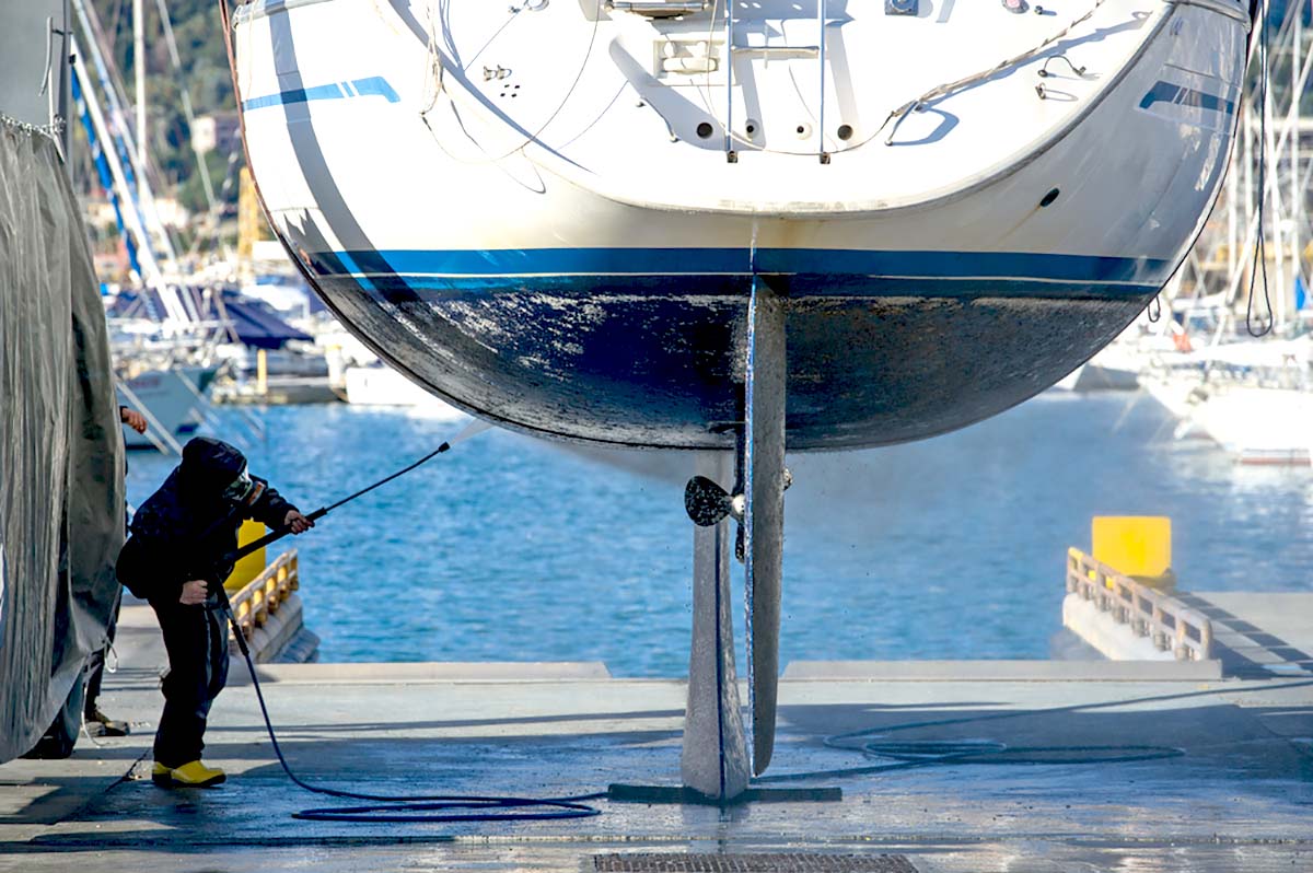 Boat fuel economy tips hull cleaning