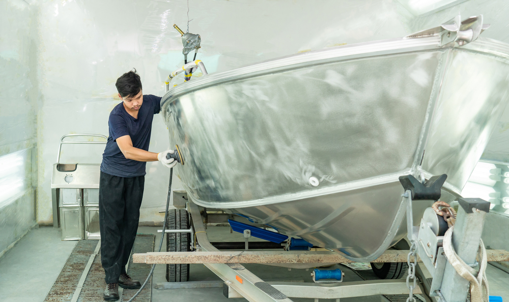 Boat painting tips preparation