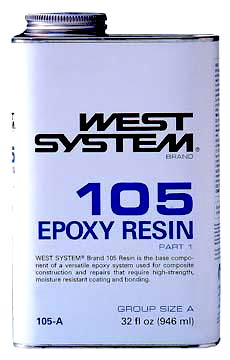 West System 105 marine epoxy resin