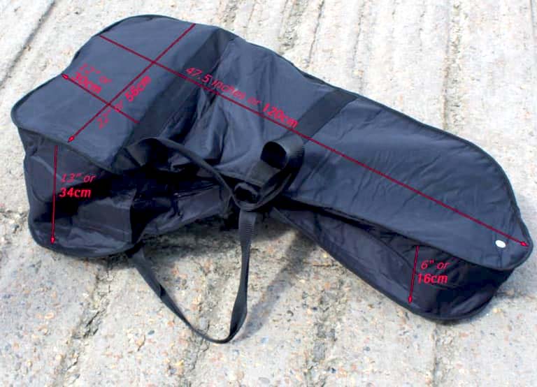 Essential outboard accessories carry bag