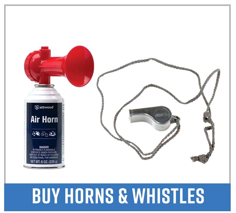 Buy horns and whistles