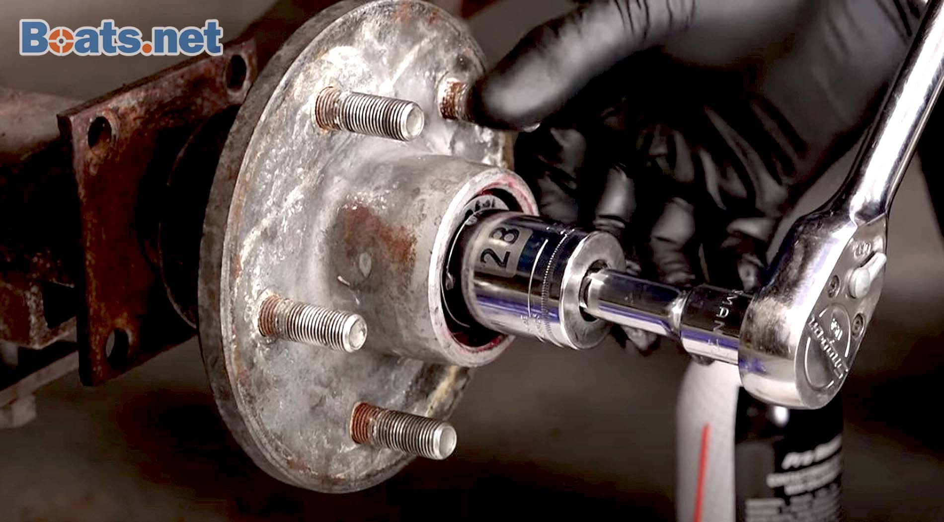 How to Repack Boat Trailer Wheel Bearings