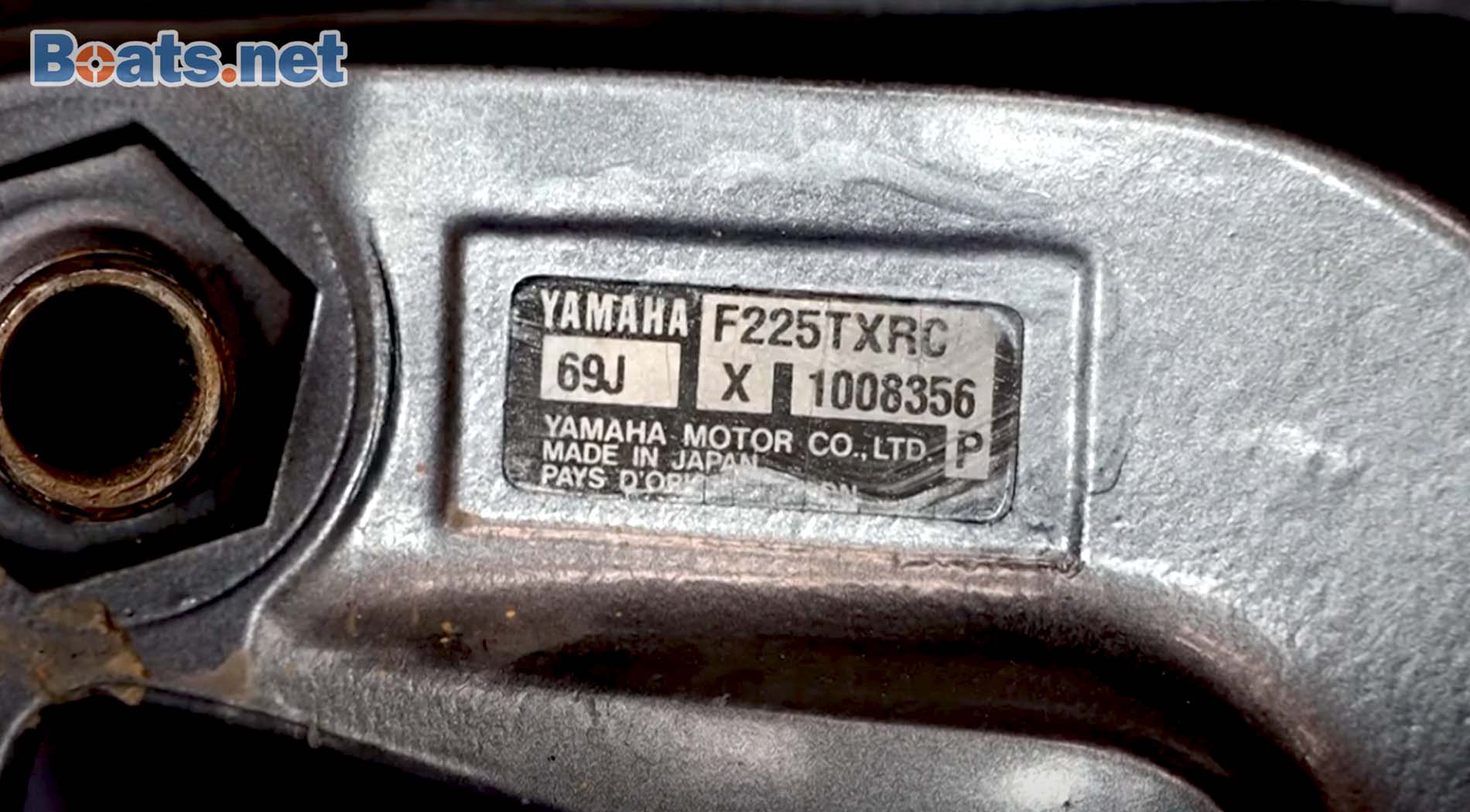 Yamaha outboard serial model numbers