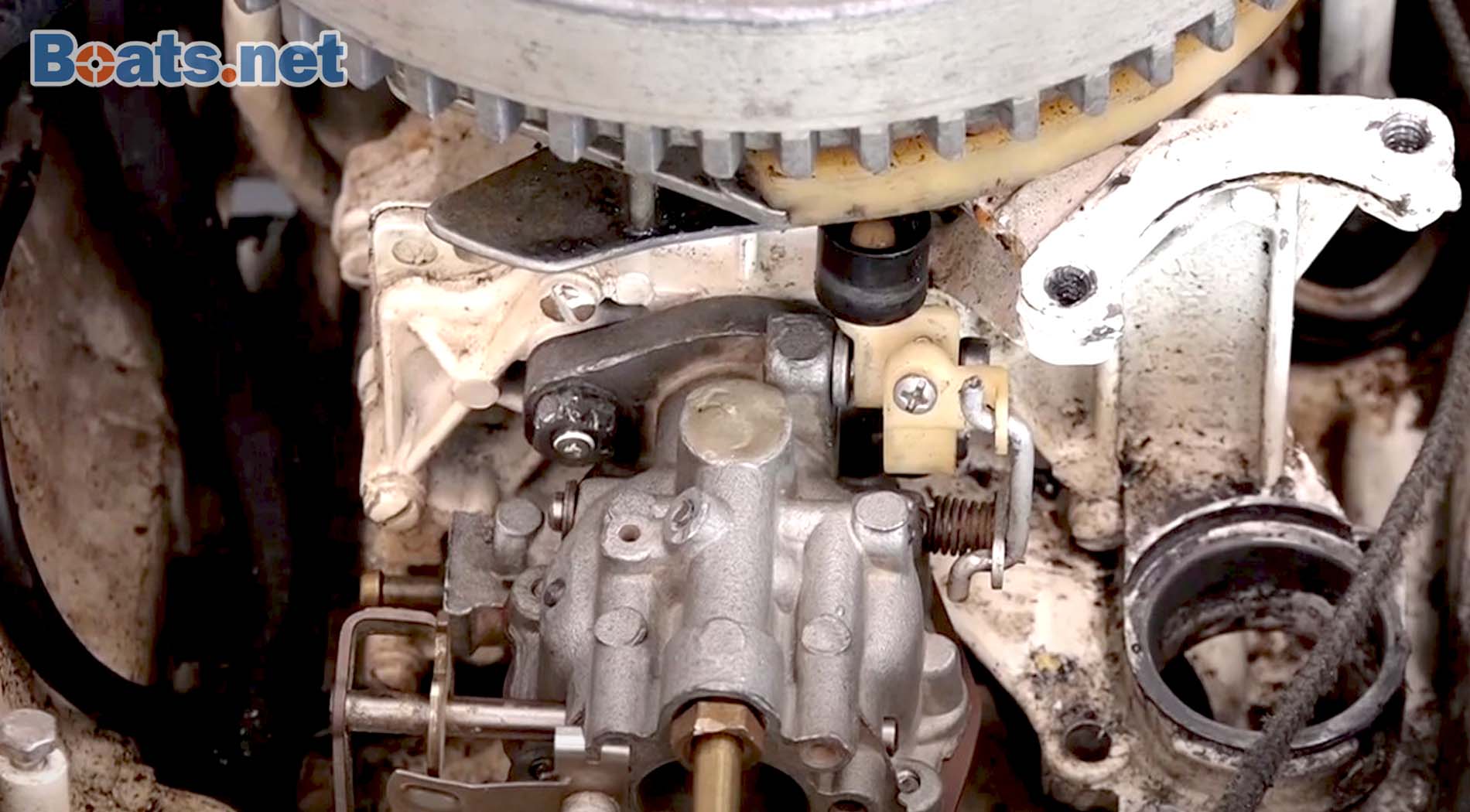 Johnson 6HP outboard carburetor rebuild 