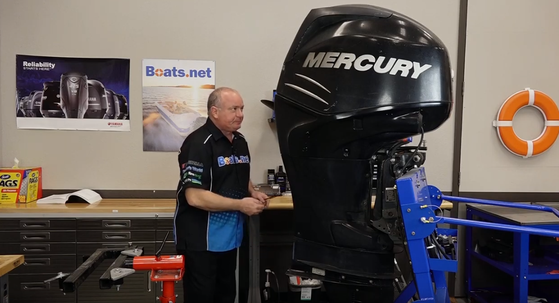 Mercury 4-stroke outboard spring maintenance inspection