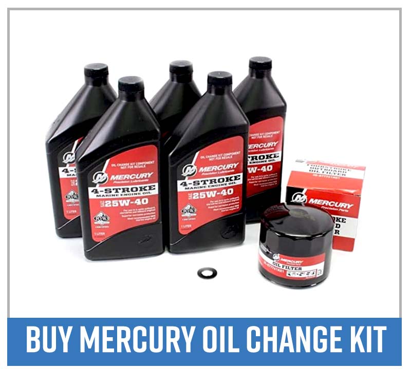 Buy Mercury 4-stroke outboard oil change kit