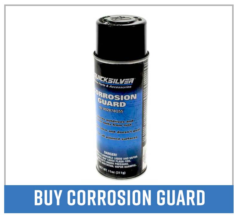 Mercury outboard corrosion guard