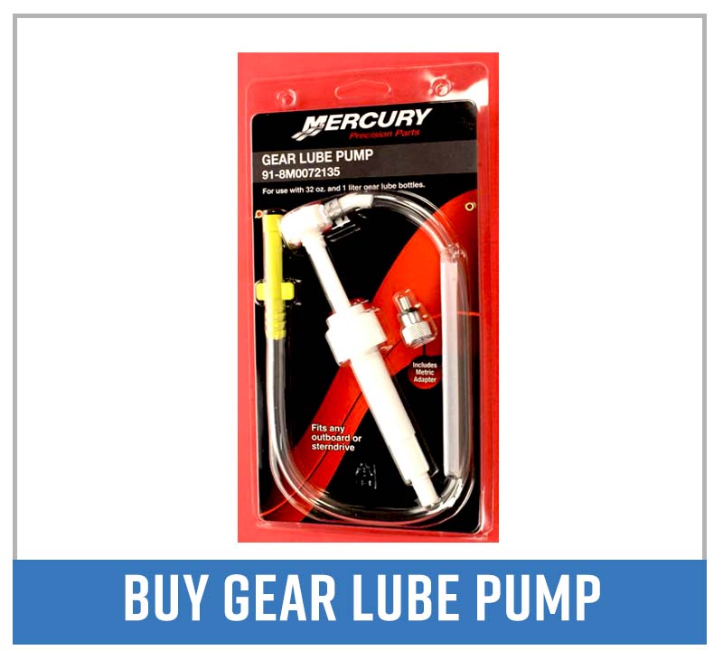 Mercury gear lube pump