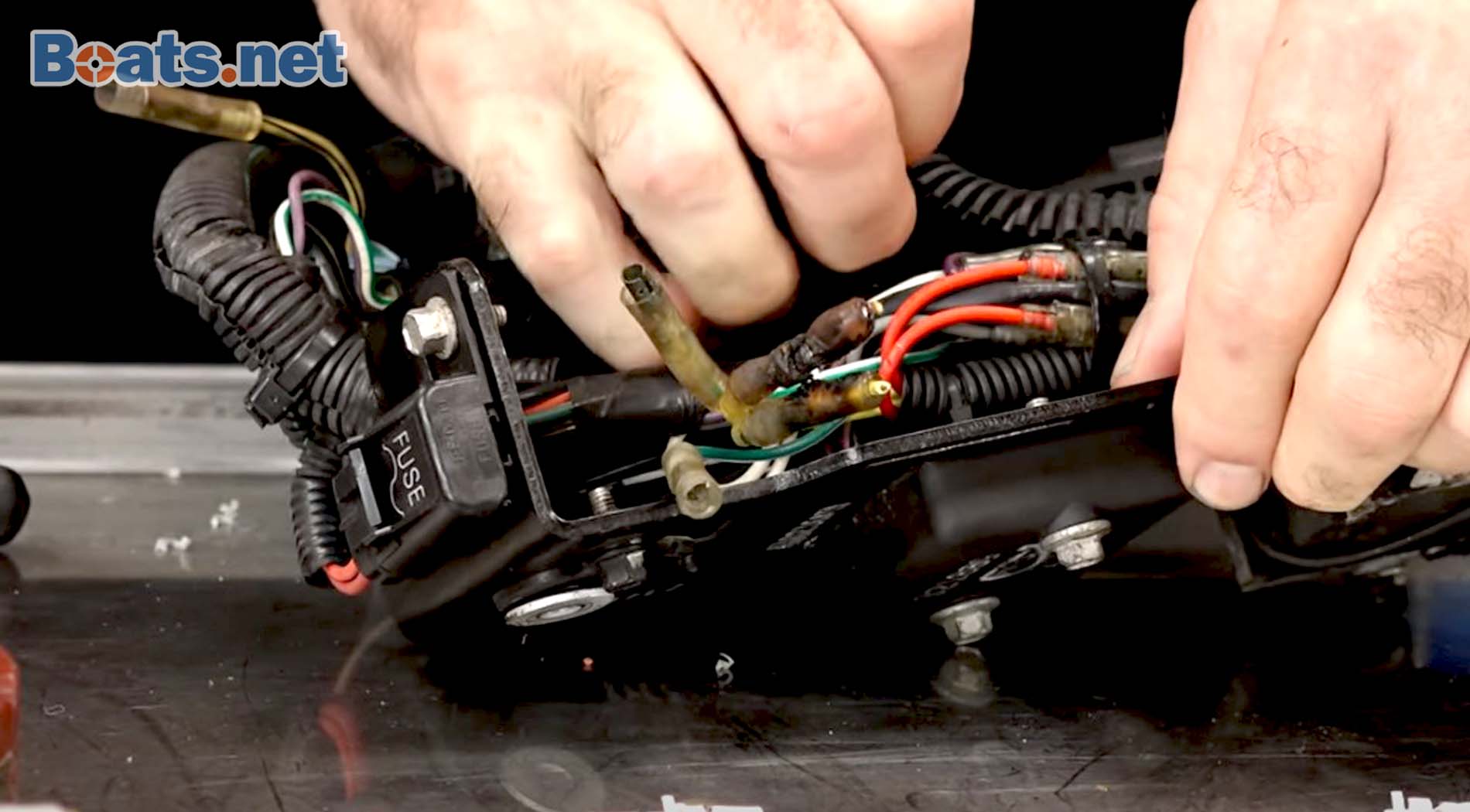 Mercury 40 outboard charging system wiring