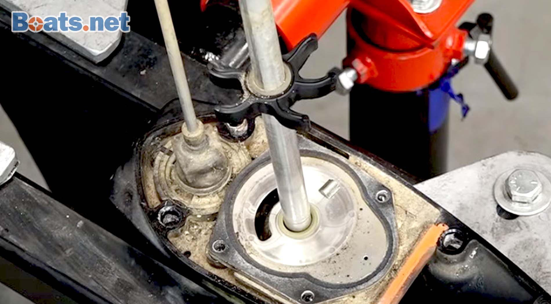Mercury 40 outboard water pump impeller removal