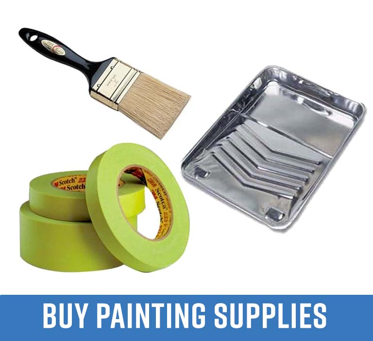 Boat painting supplies