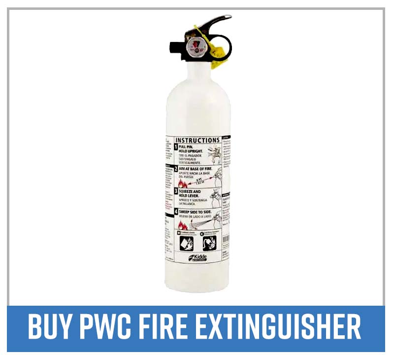 Kidde marine PWC fire extinguisher