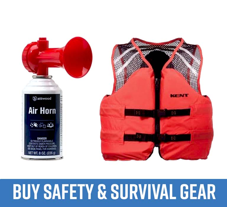 Buy safety and survival equipment