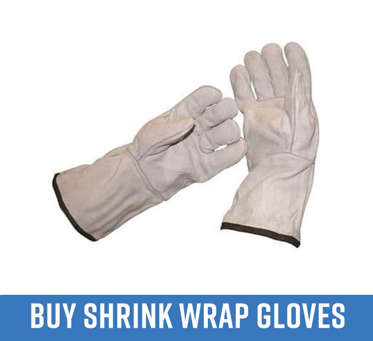 Shrink wrap gloves
